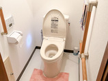 トイレリフォーム床を補強した、安心して使えるトイレ
