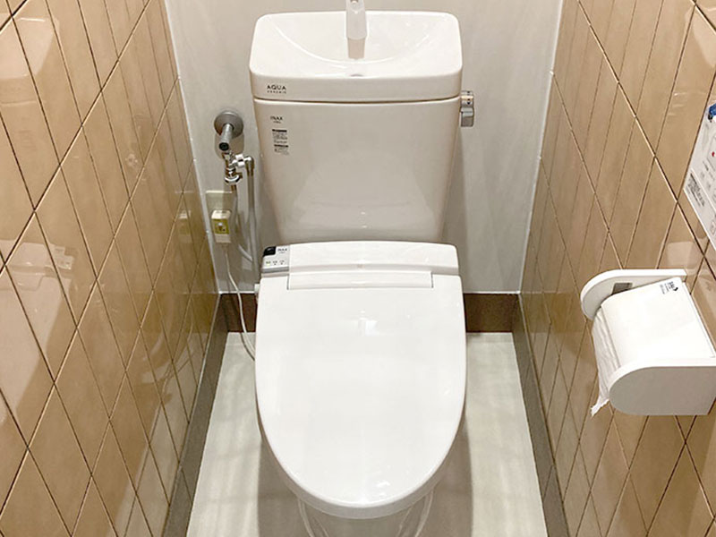 既存のものを活かし、費用を抑えたトイレ | トイレリフォーム市場